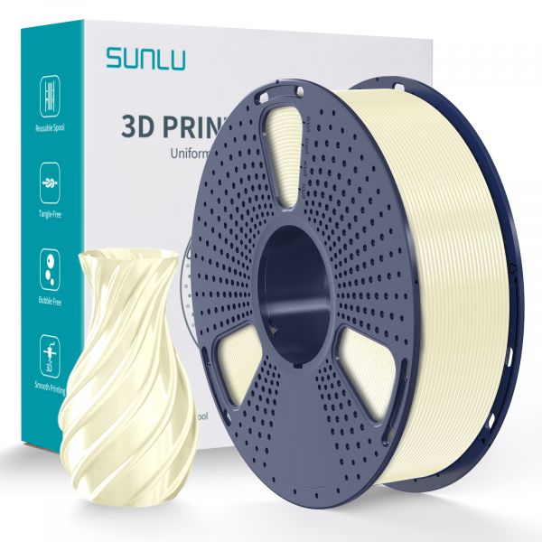 Sunlu TPU Silk Filament Cream White 1.75mm 1kg