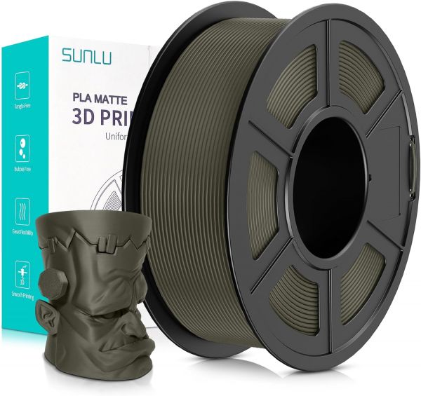 Sunlu PLA Matte Filament Clay 1.75mm 1kg