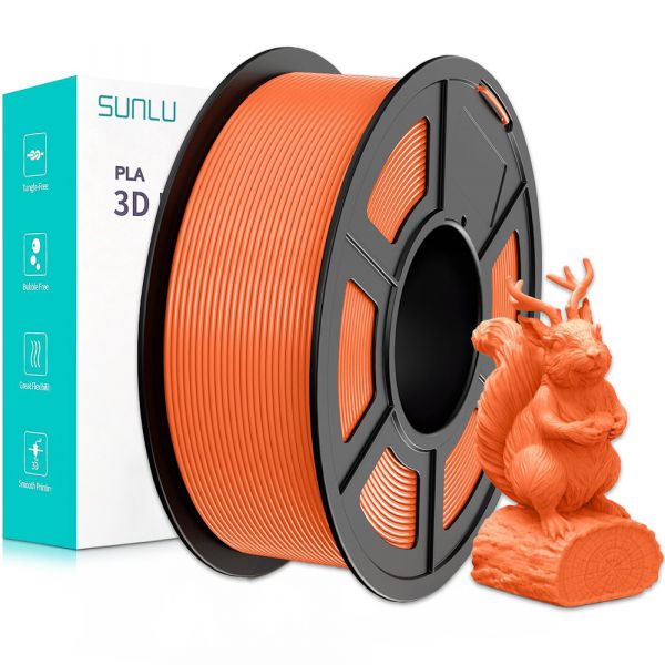 Sunlu PLA Filament Sunny Orange (Macaron) 1.75mm 1kg