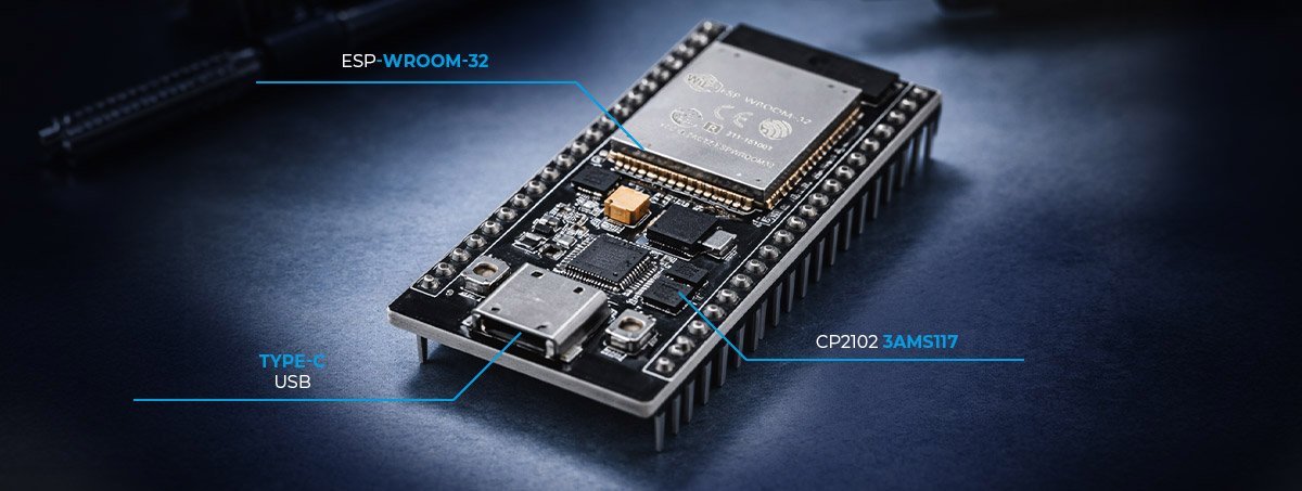 NodeMcu ESP32 USB-C 38 Pin