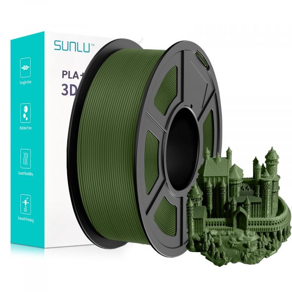 Sunlu PLA Matte Filament Olive Green 1.75mm 1kg