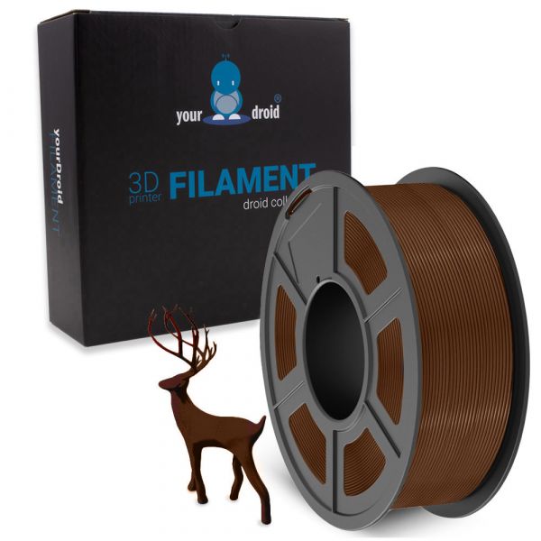 yourDroid PLA Filament Schokolade 1.75mm 1kg