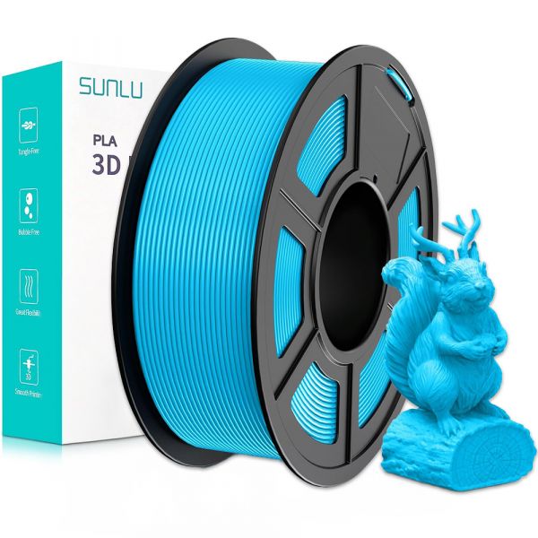 Sunlu PLA Filament Sky Blue (Macaron) 1.75mm 1kg