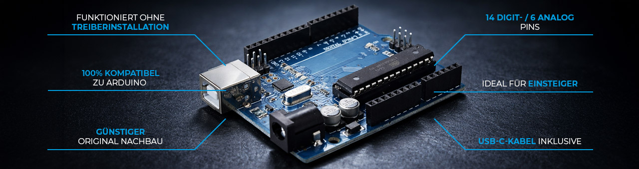 UNO R3 ATMEGA328P ATMEGA16U2 Board Arduino kompatibel