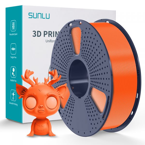 Sunlu PLA+ Filament Sunny Orange (Macaron) 1.75mm 1kg