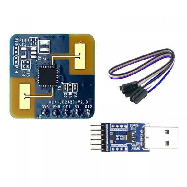 HLK-LD2420 24GHz Radar-Modul Kit smarte Bewegungserkennung und Präsenzüberwachung