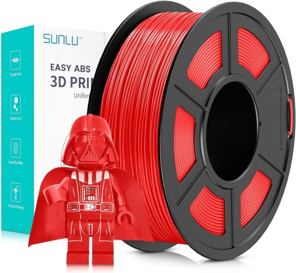 Sunlu Easy ABS Filament Red 1.75mm 1kg