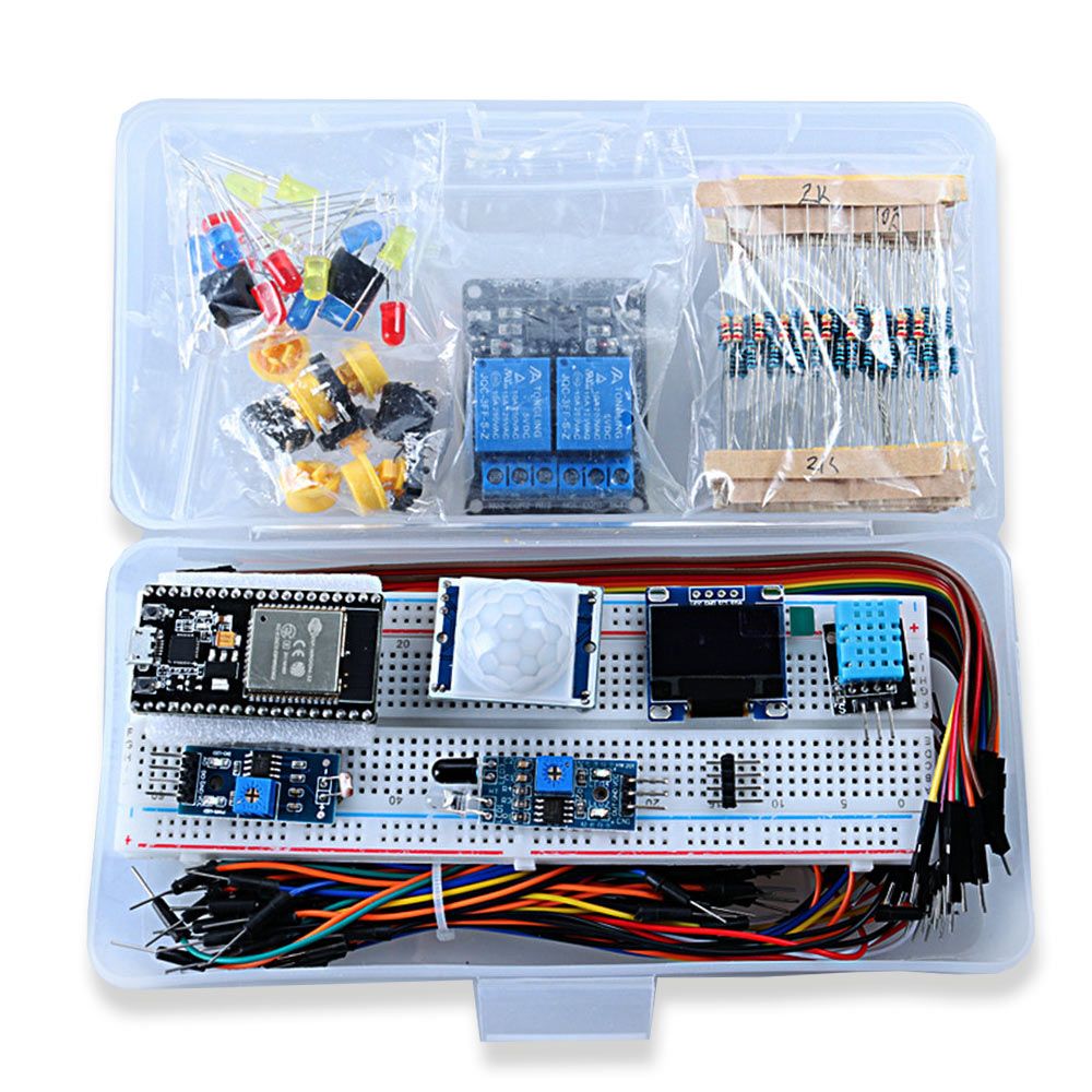 ESP32 IoT Starter Kit, ESP32 IoT 110+ projects