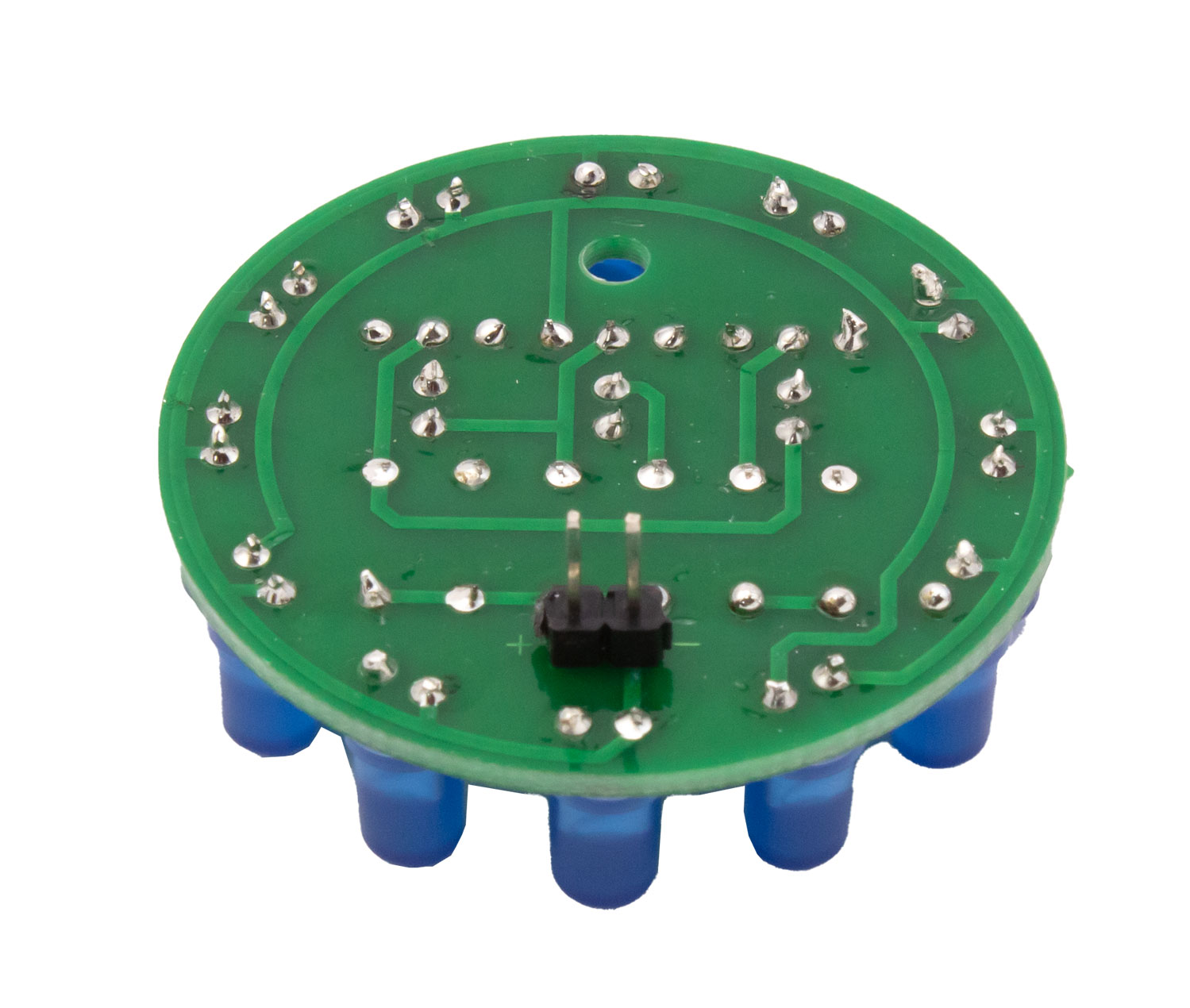Baustellen Lauflicht 5 LED aufbauend / ATtiny45 IC - CMN Modellbau