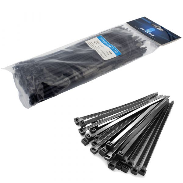 100 Kabelbinder schwarz 3,9*200mm