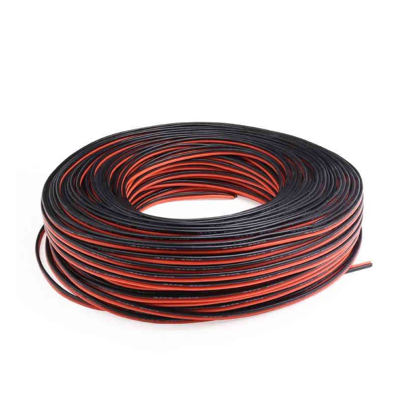 Anschluss-Kabel 1m Rot und 1m Schwarz Set 10AWG 5,26mm? Silikon Elekt