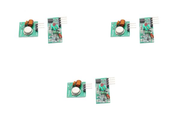 MX-05V 433MHz RF Funkmodul / Sender + Empfänger (3 Stück)