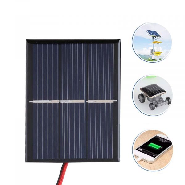 Solar Panel 1,5V 0,65W 60x80x3mm