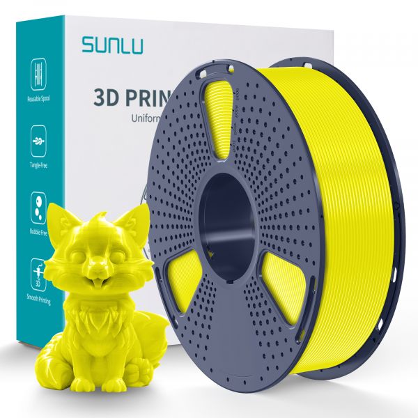 Sunlu PETG Filament Yellow 1.75mm 1kg