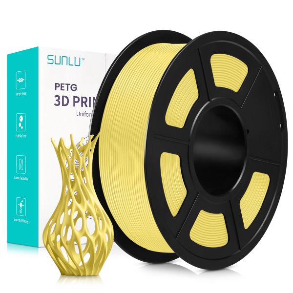 Sunlu PETG Filament Lemon Yellow (Macaron) 1.75mm 1kg