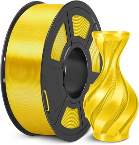 Sunlu Silk PLA+ Filament Yellow 1.75mm 1kg