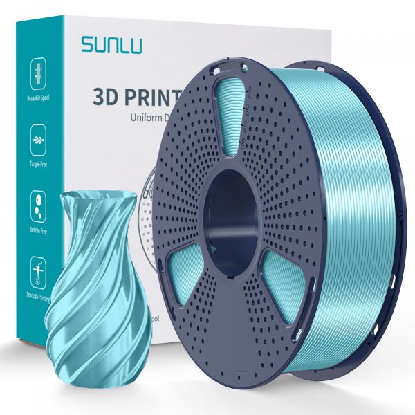 Sunlu TPU Silk Filament Light Blue 1.75mm 1kg