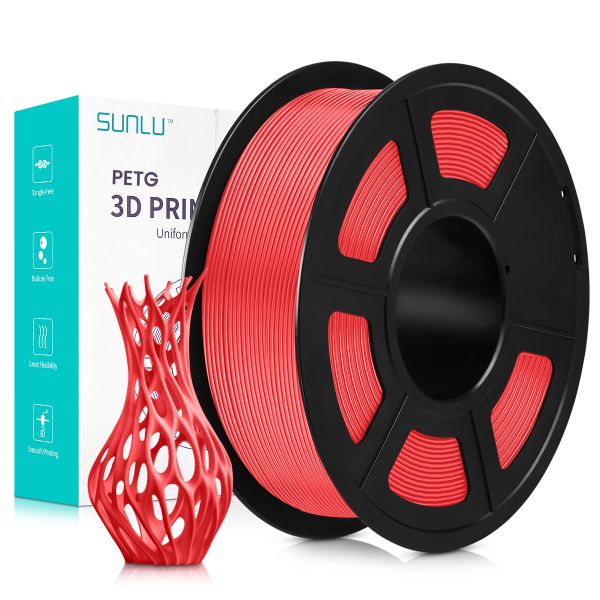 Sunlu PETG Filament Cherry Red (Macaron) 1.75mm 1kg