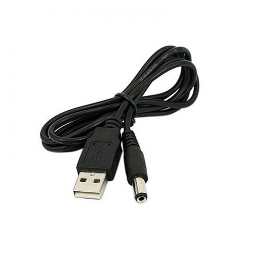USB Stromkabel auf DC Hohlstecker 3.5x1.35mm 5V 80cm Ladekabel
